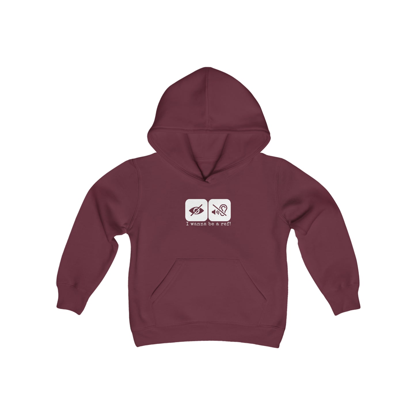 I Wanna Be A Ref Kids' Hoodie