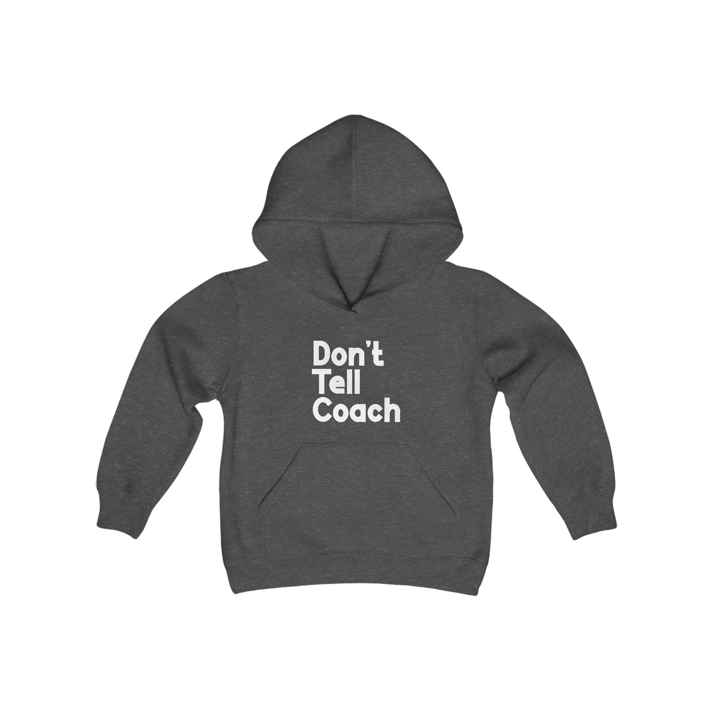 Don't Tell Coach Kids' Hoodie