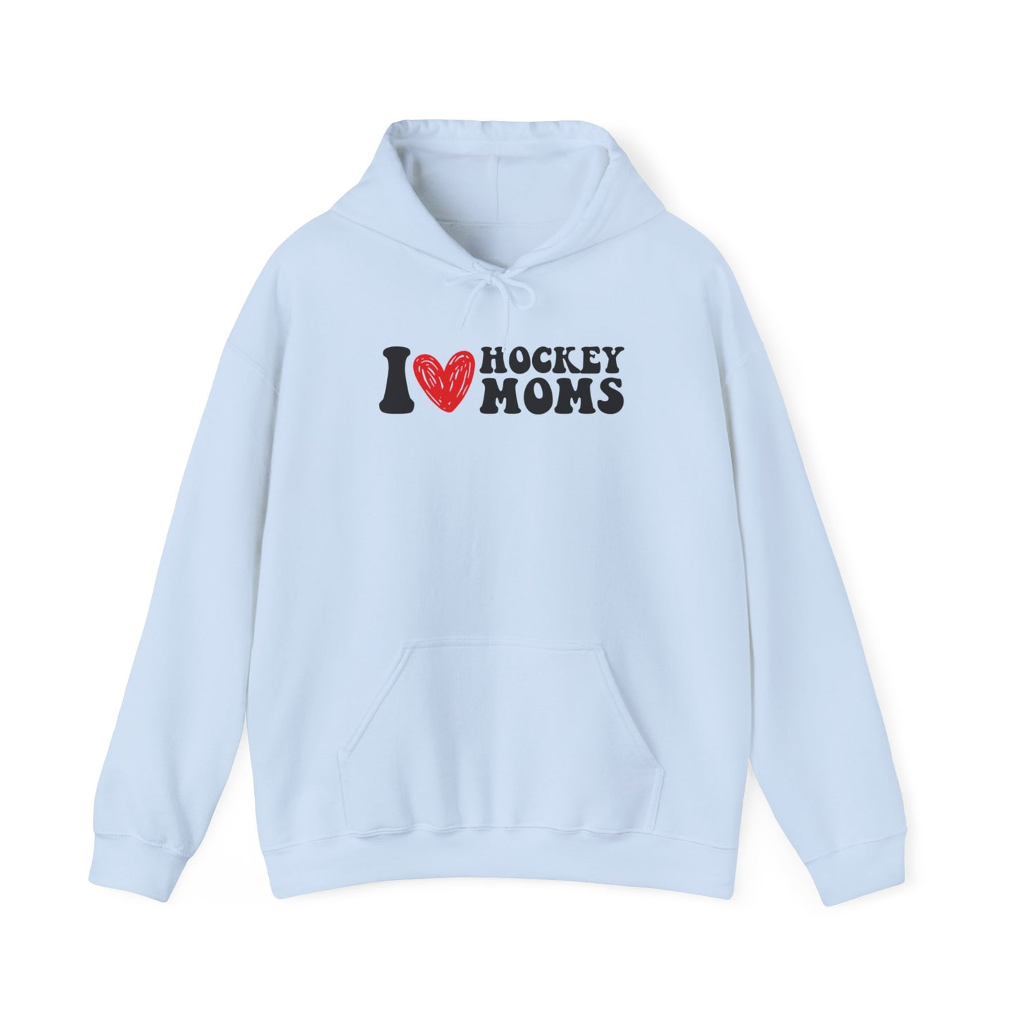 I ❤️ Hockey Moms Adult Hoodie