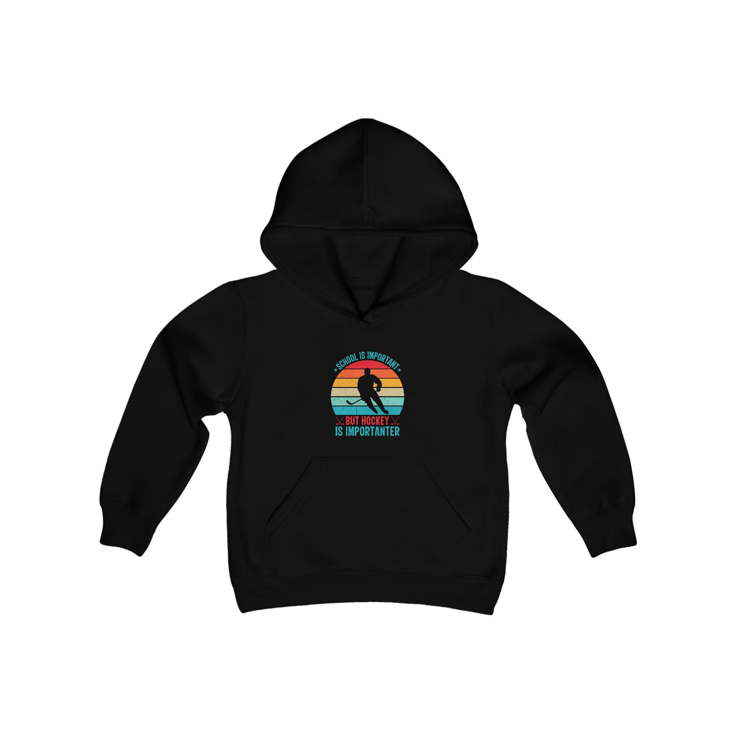 Hockey is Importanter Kids' Hoodie