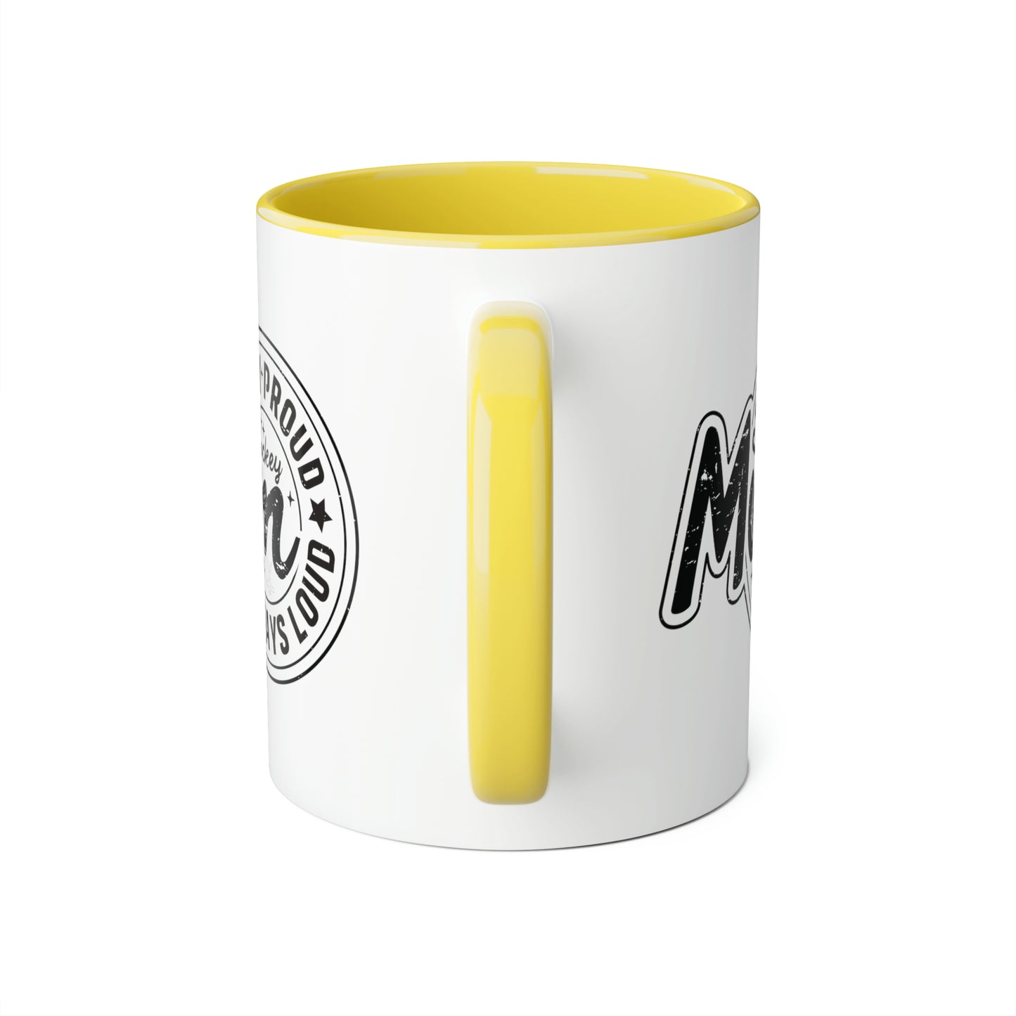 Crazy Proud Hockey Mom Mug (6 colours), 11oz