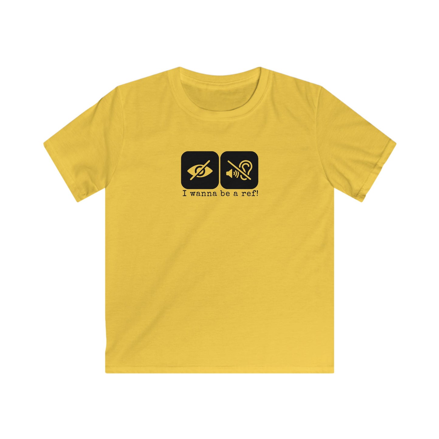 I Wanna Be A Ref Kids' T-Shirt