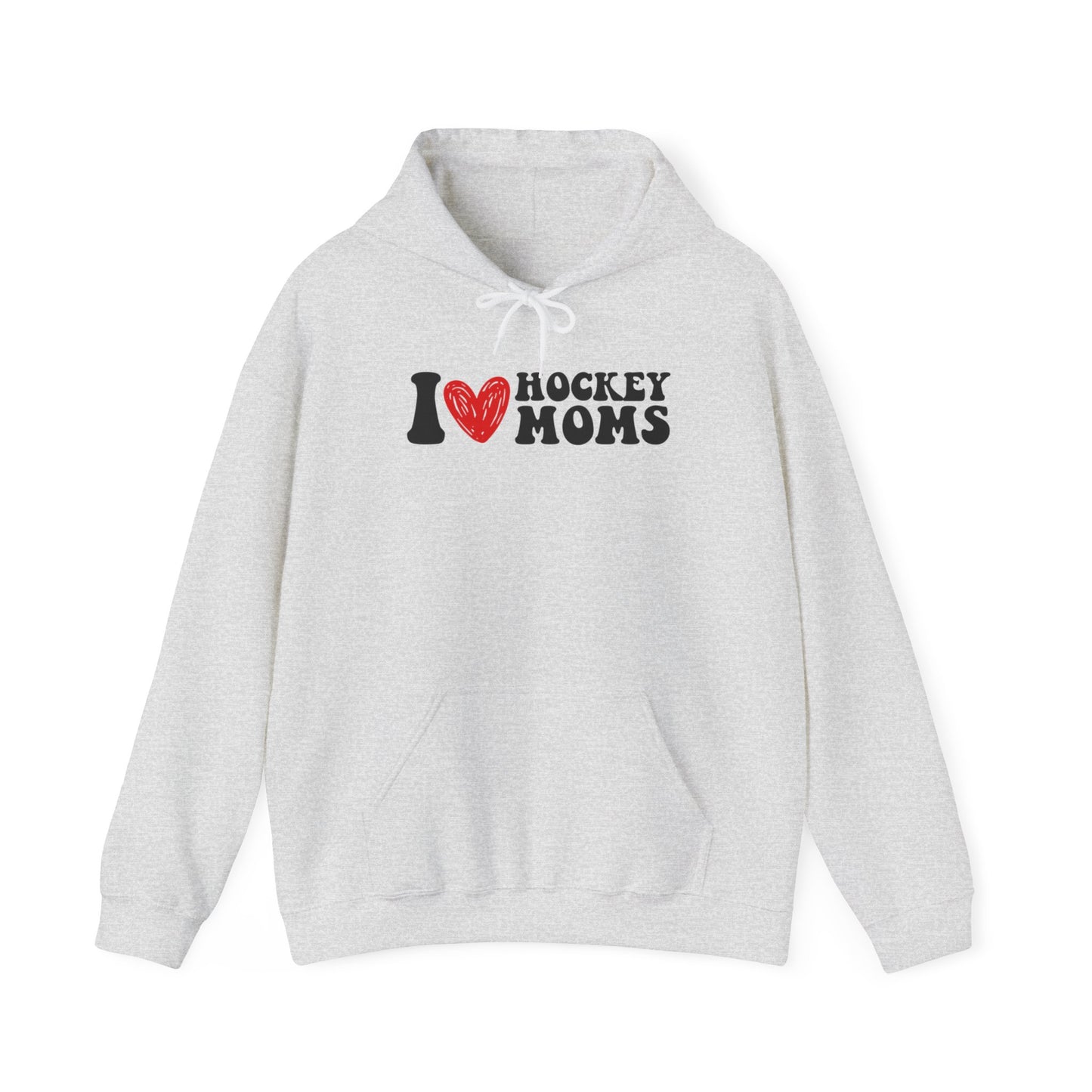 I ❤️ Hockey Moms Adult Hoodie