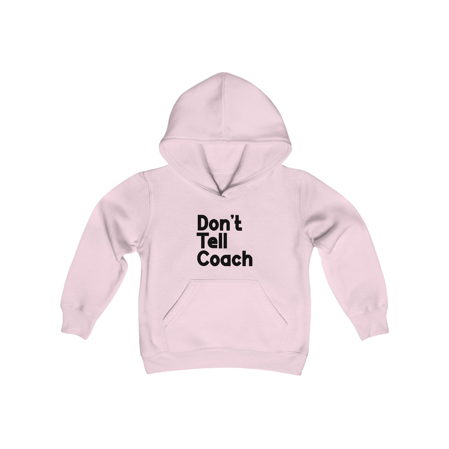 Don't Tell Coach Kids' Hoodie