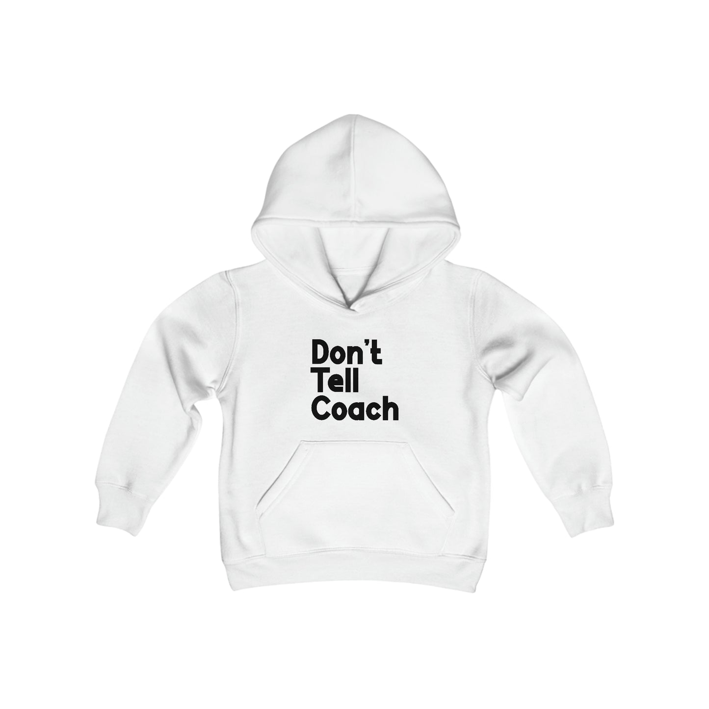 Don't Tell Coach Kids' Hoodie