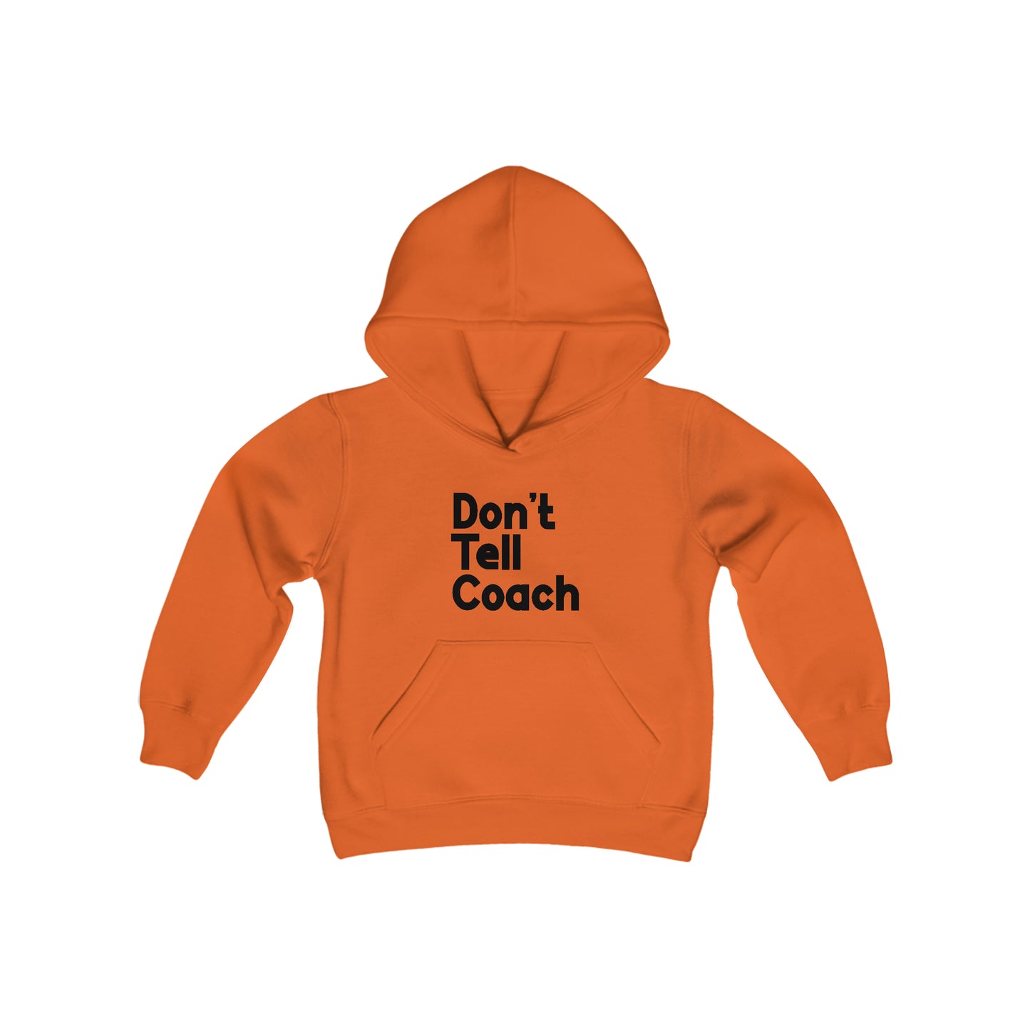 Don't Tell Coach Kids' Hoodie