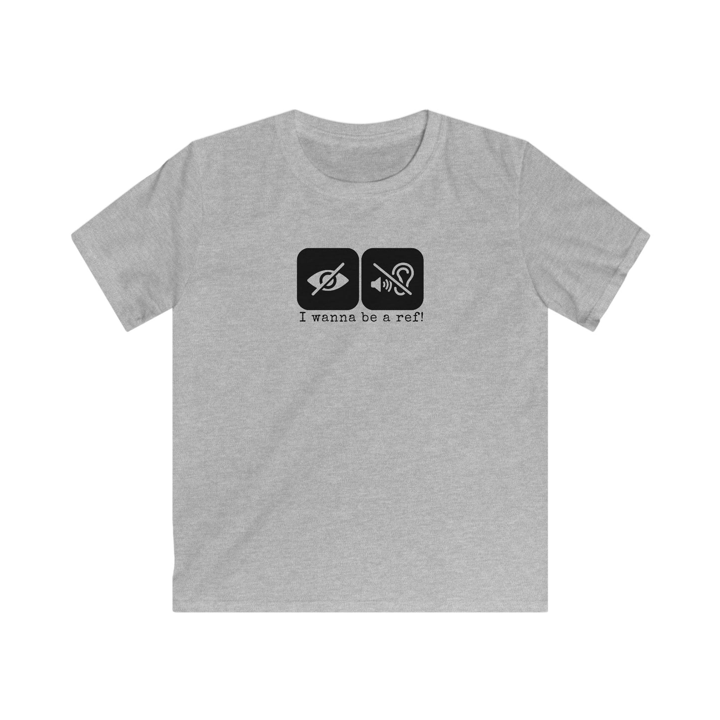 I Wanna Be A Ref Kids' T-Shirt