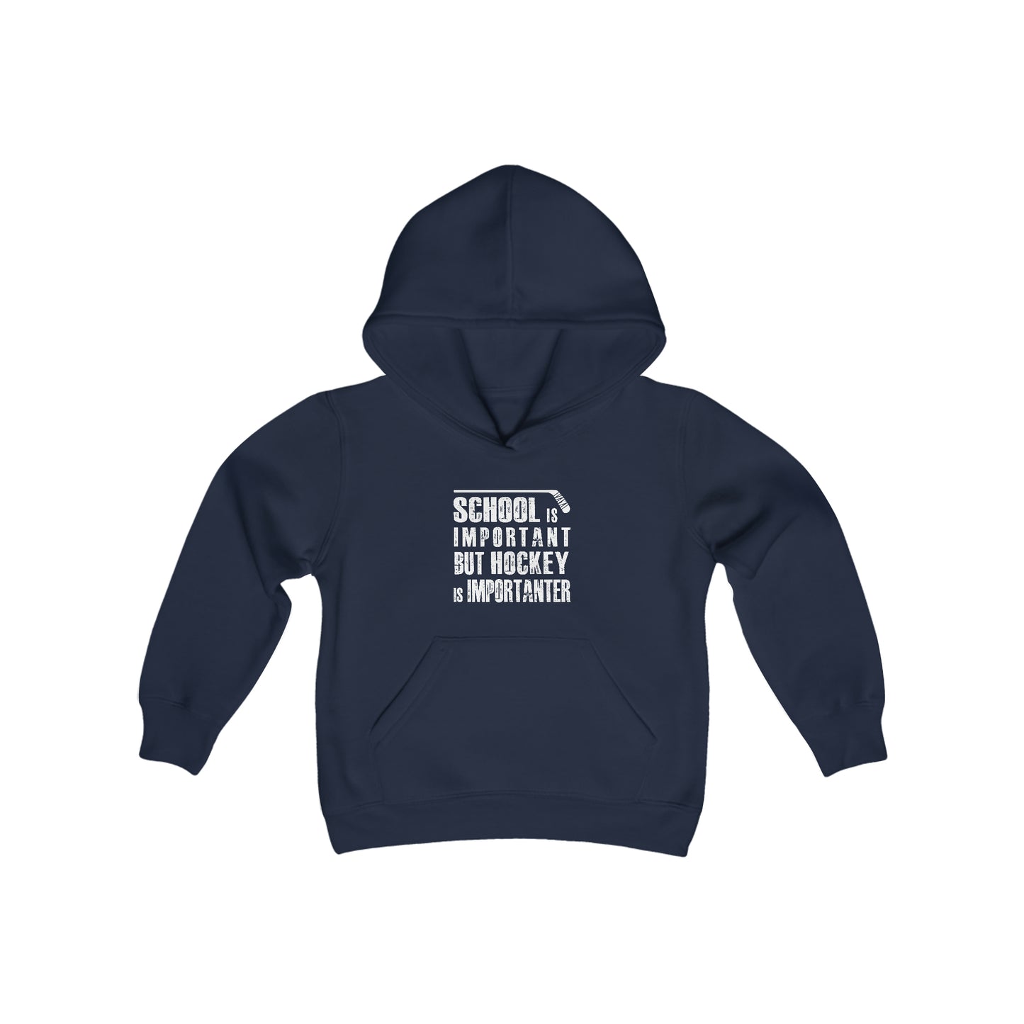 Hockey is Importanter II Kids' Hoodie