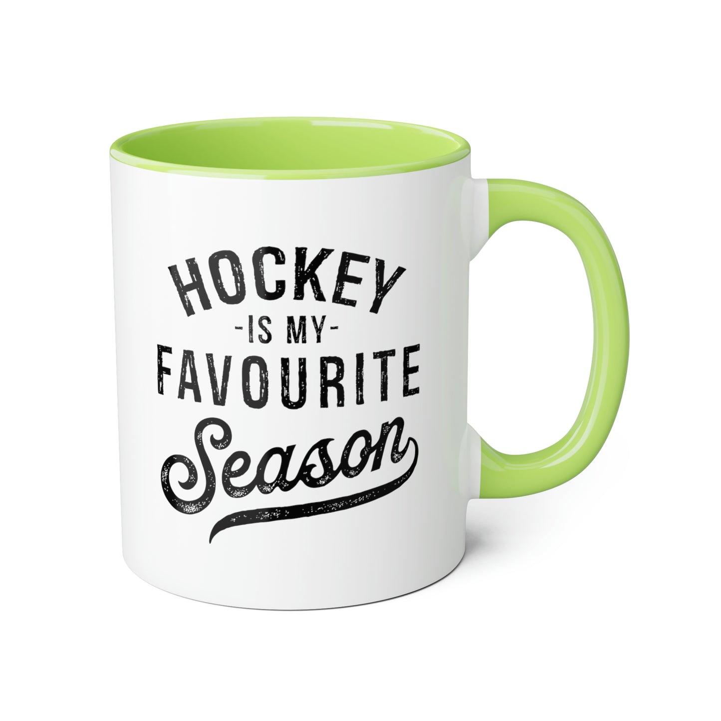 Favourite Season Accent Mug (6 colours), 11oz