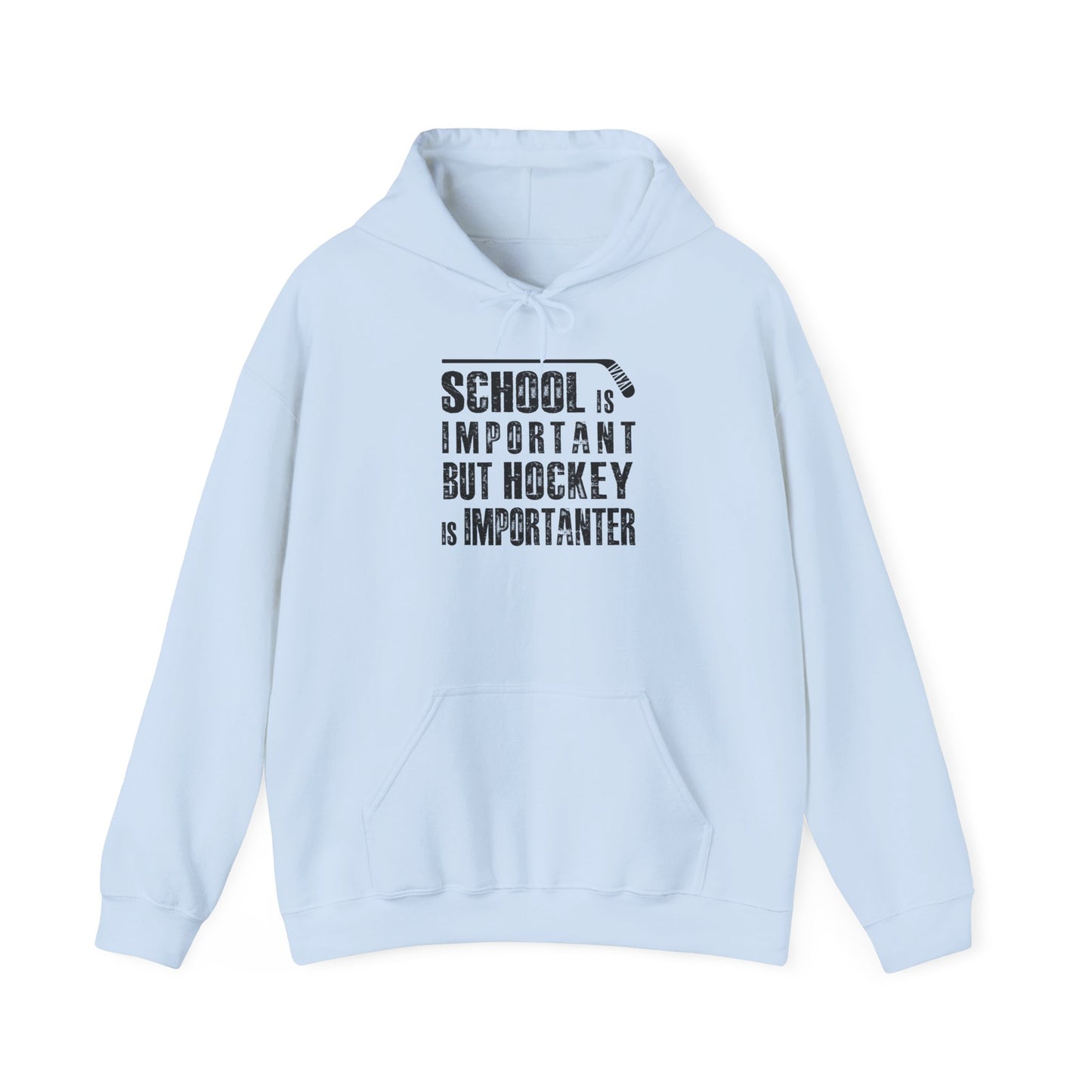 Hockey is Importanter II Adult Hoodie