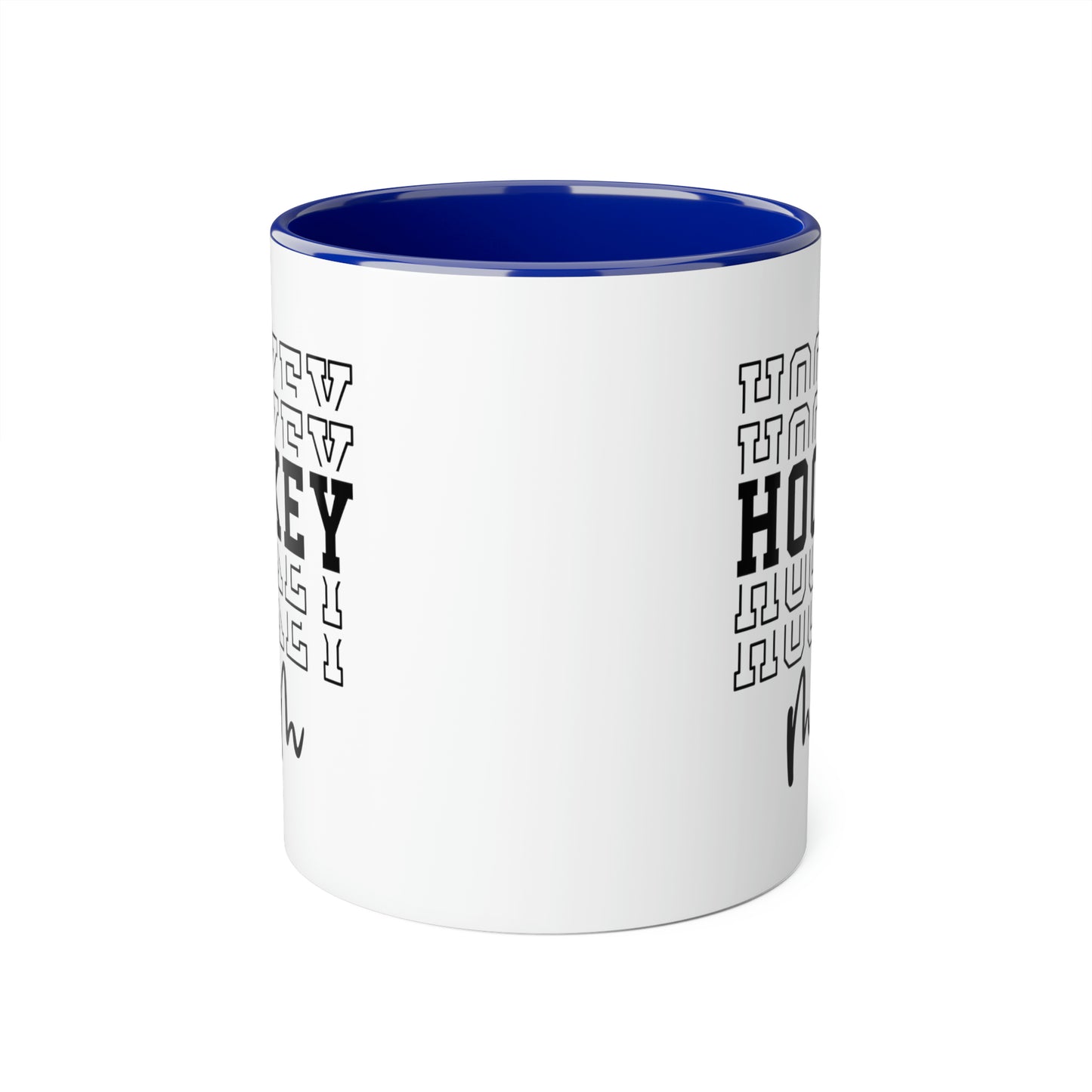 HOCKEY HOCKEY HOCKEY MOM Mug (6 colours), 11oz