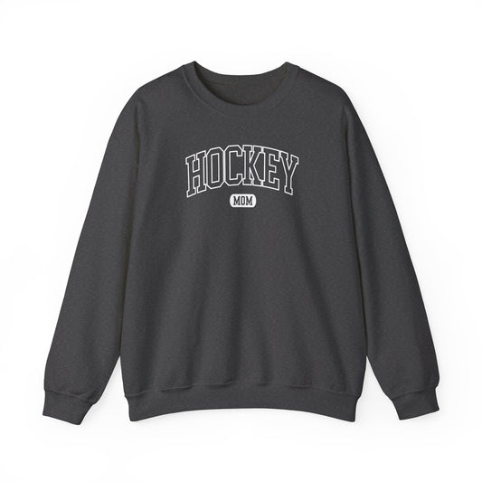 So Preppy Hockey Mom Adult Crewneck