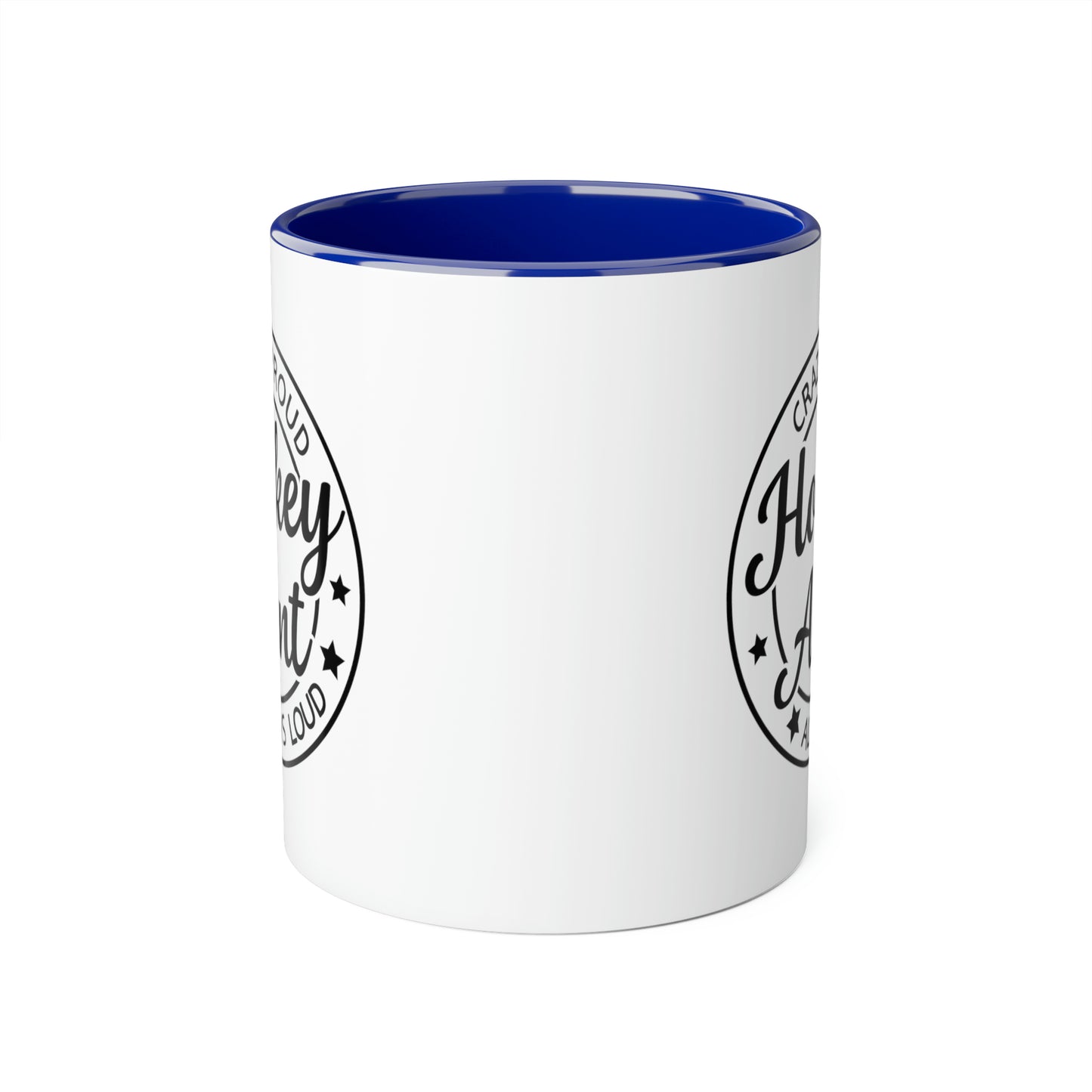 Hockey Aunt Mug (6 colours), 11oz