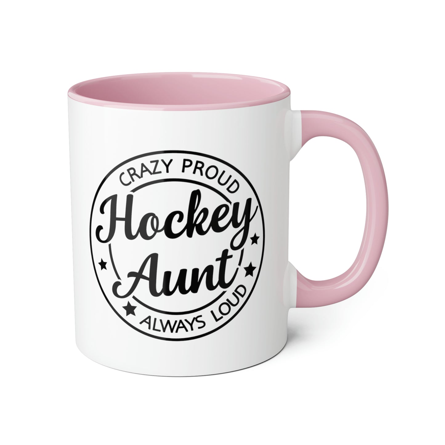 Hockey Aunt Mug (6 colours), 11oz