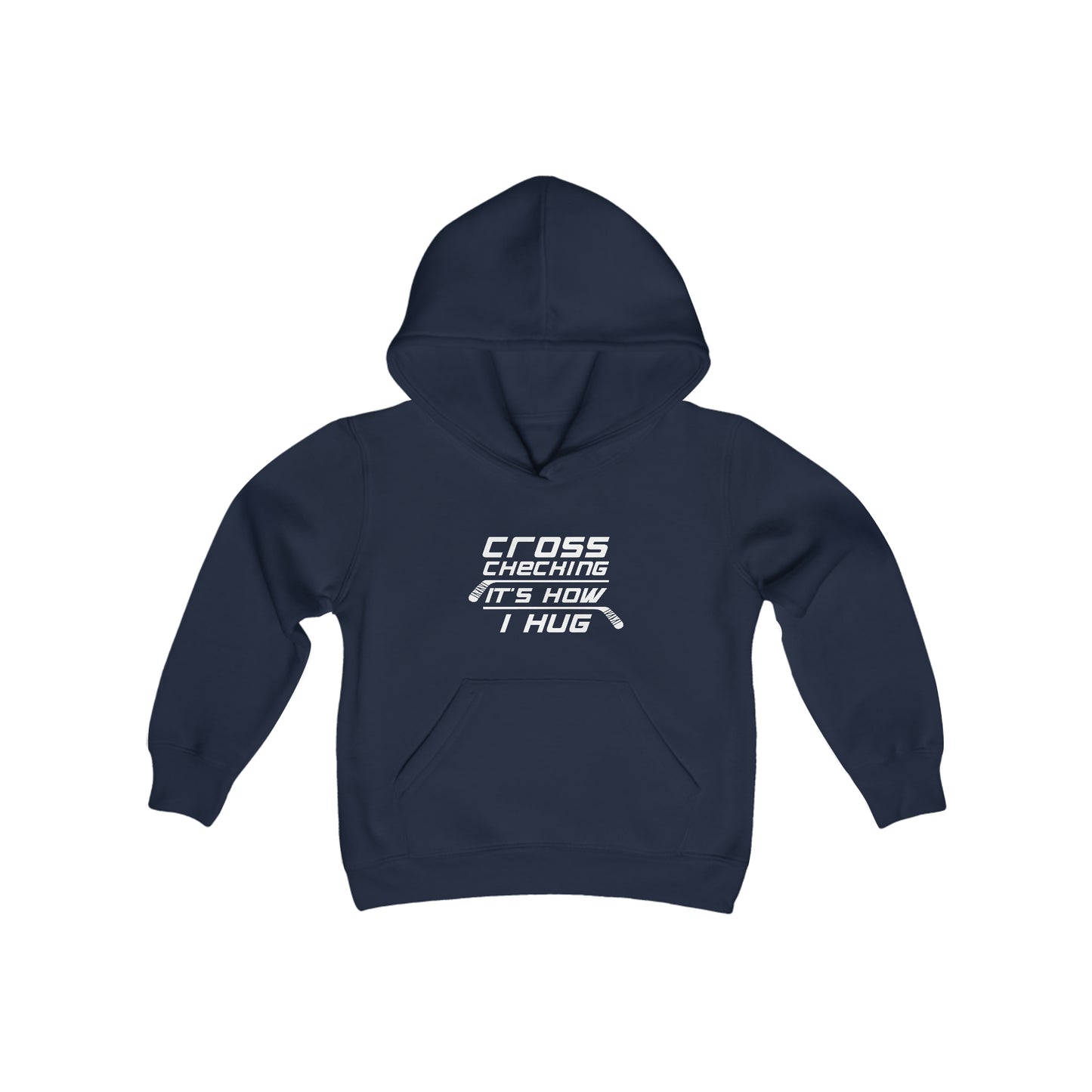 Cross Check Hugs Kids' Hoodie