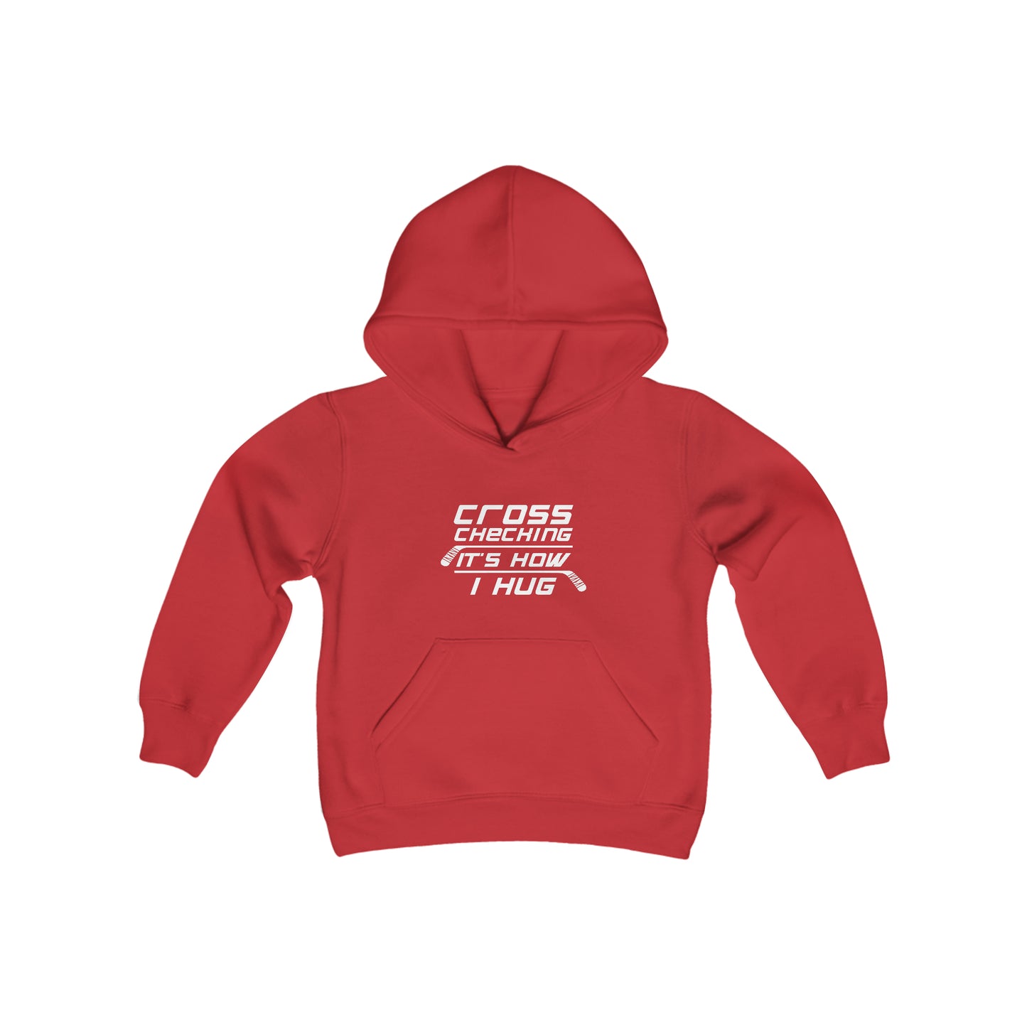 Cross Check Hugs Kids' Hoodie