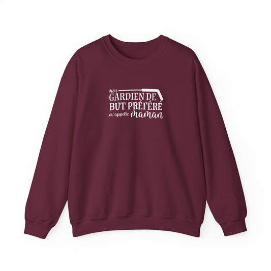 Maman du Gardien Adult Crewneck