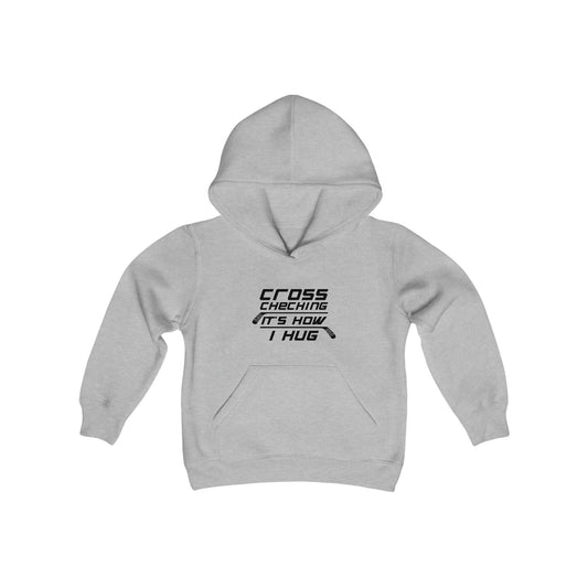 Cross Check Hugs Kids' Hoodie