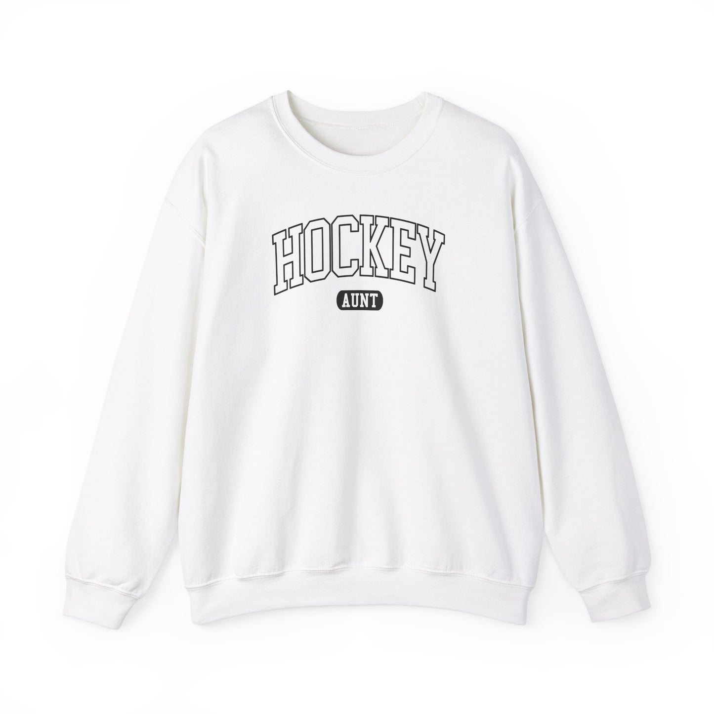 So Preppy Hockey Aunt Adult Crewneck