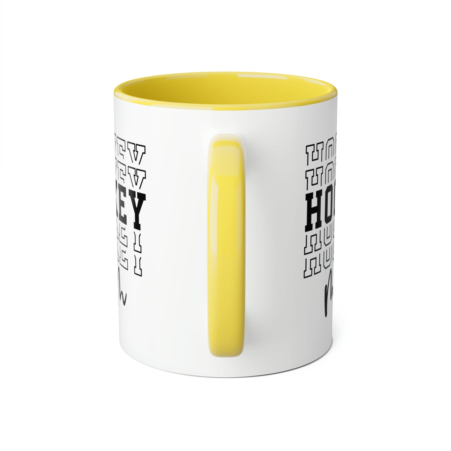HOCKEY HOCKEY HOCKEY MOM Mug (6 colours), 11oz
