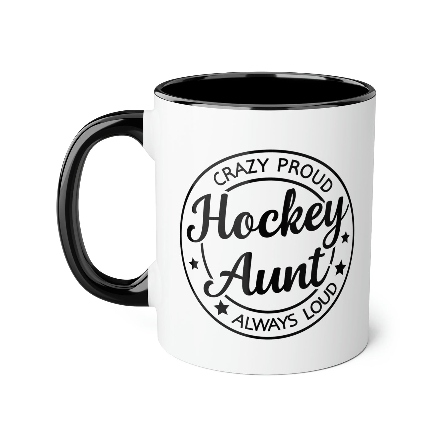 Hockey Aunt Mug (6 colours), 11oz