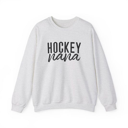 Hockey Nana Adult Crewneck