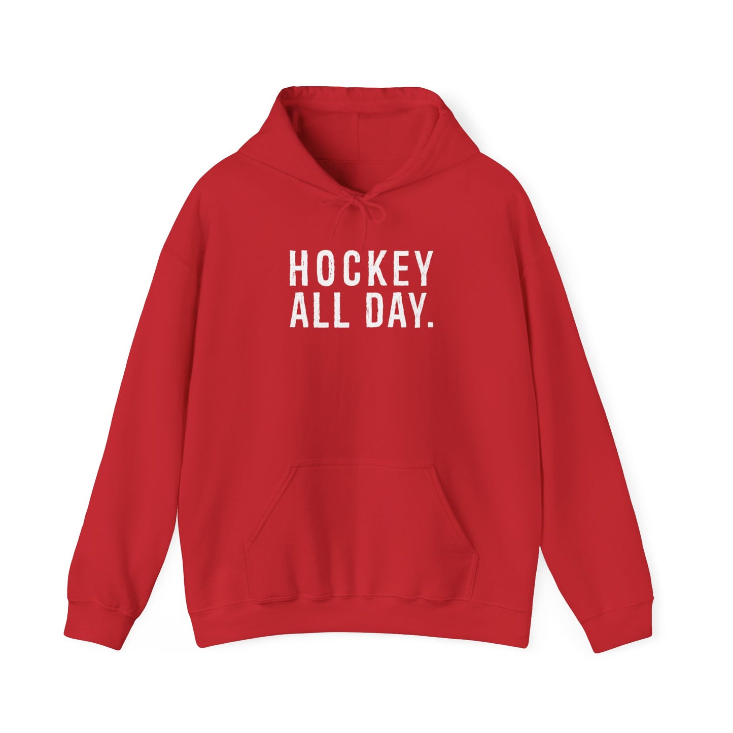 Hockey All Day Adult Hoodie