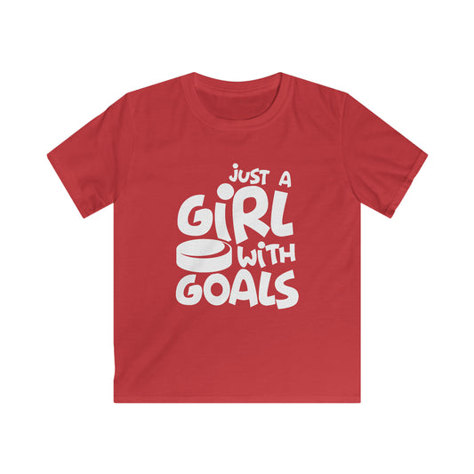 Girl with Goals Kids' T-Shirt