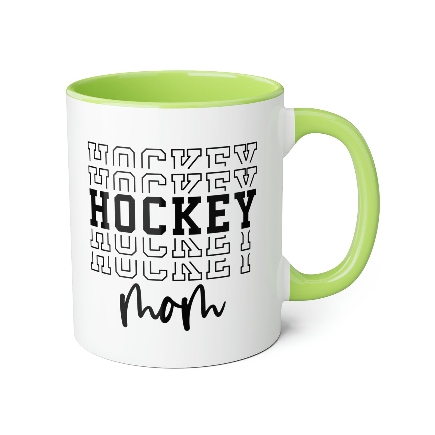 HOCKEY HOCKEY HOCKEY MOM Mug (6 colours), 11oz