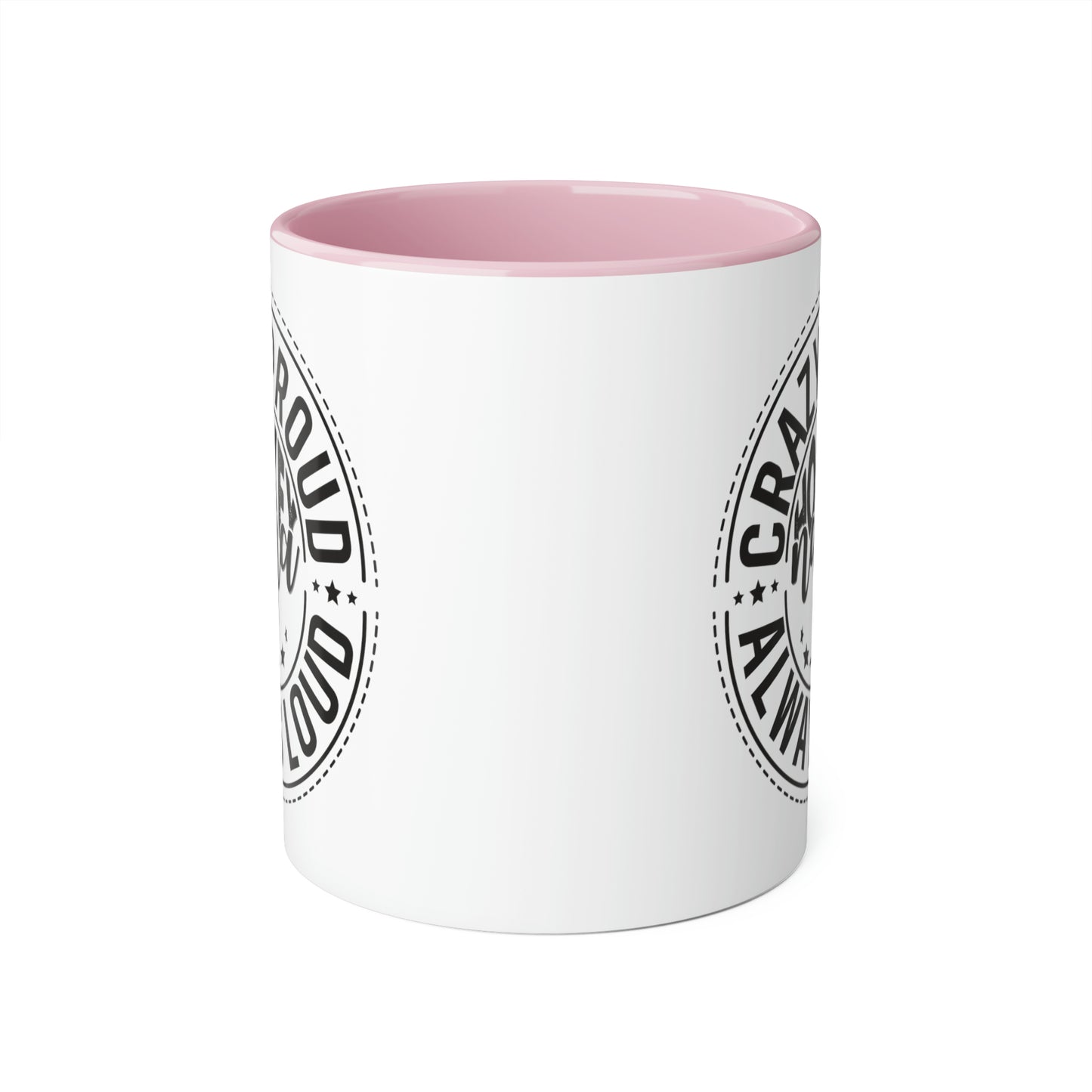 Crazy Proud Hockey Nana Mug (6 colours), 11oz