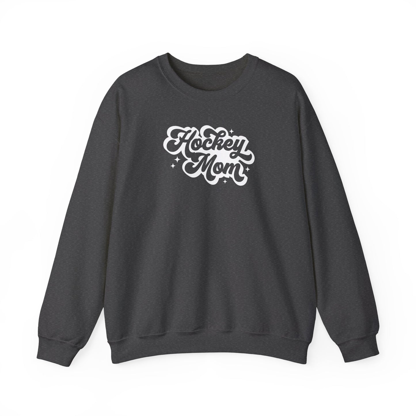 Retro Hockey Mom Adult Crewneck