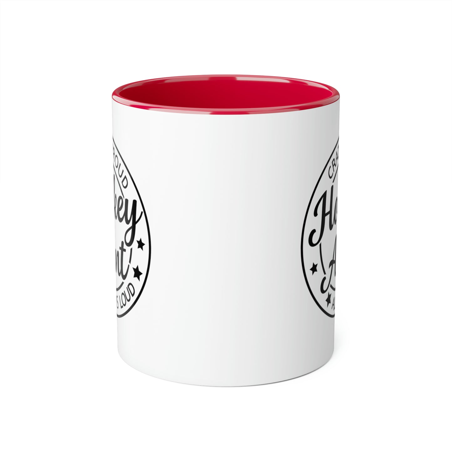 Hockey Aunt Mug (6 colours), 11oz