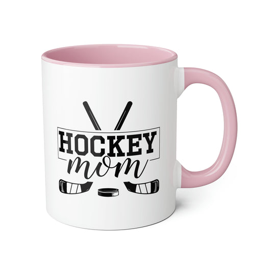 Face-off Hockey Mom Mug (6 colours), 11oz
