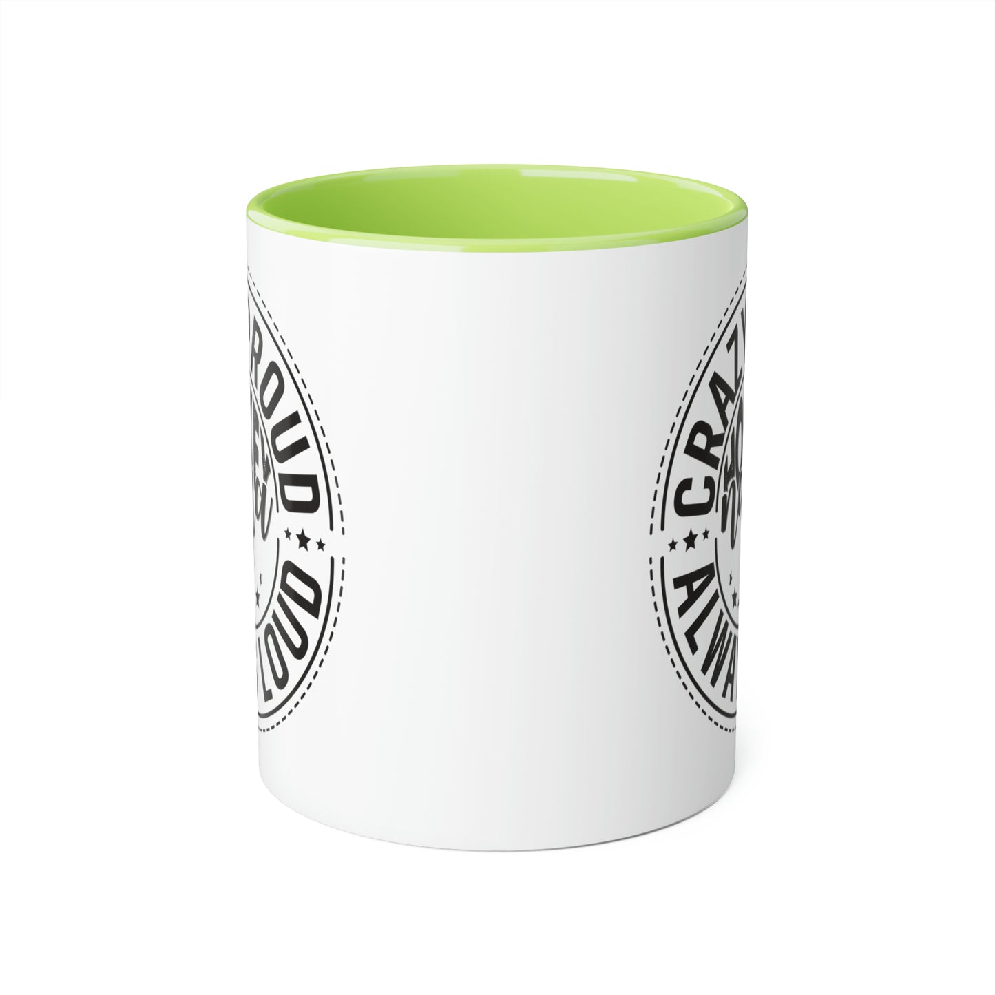 Crazy Proud Hockey Nana Mug (6 colours), 11oz