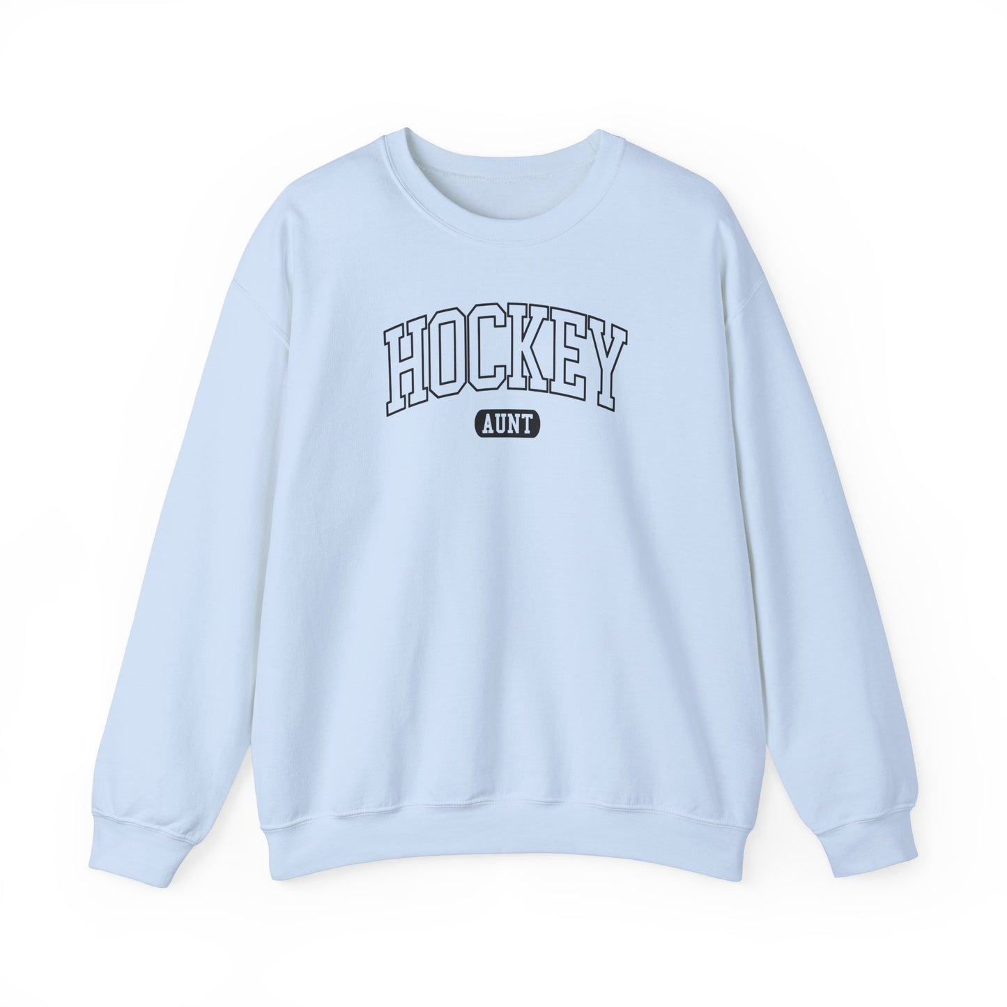 So Preppy Hockey Aunt Adult Crewneck