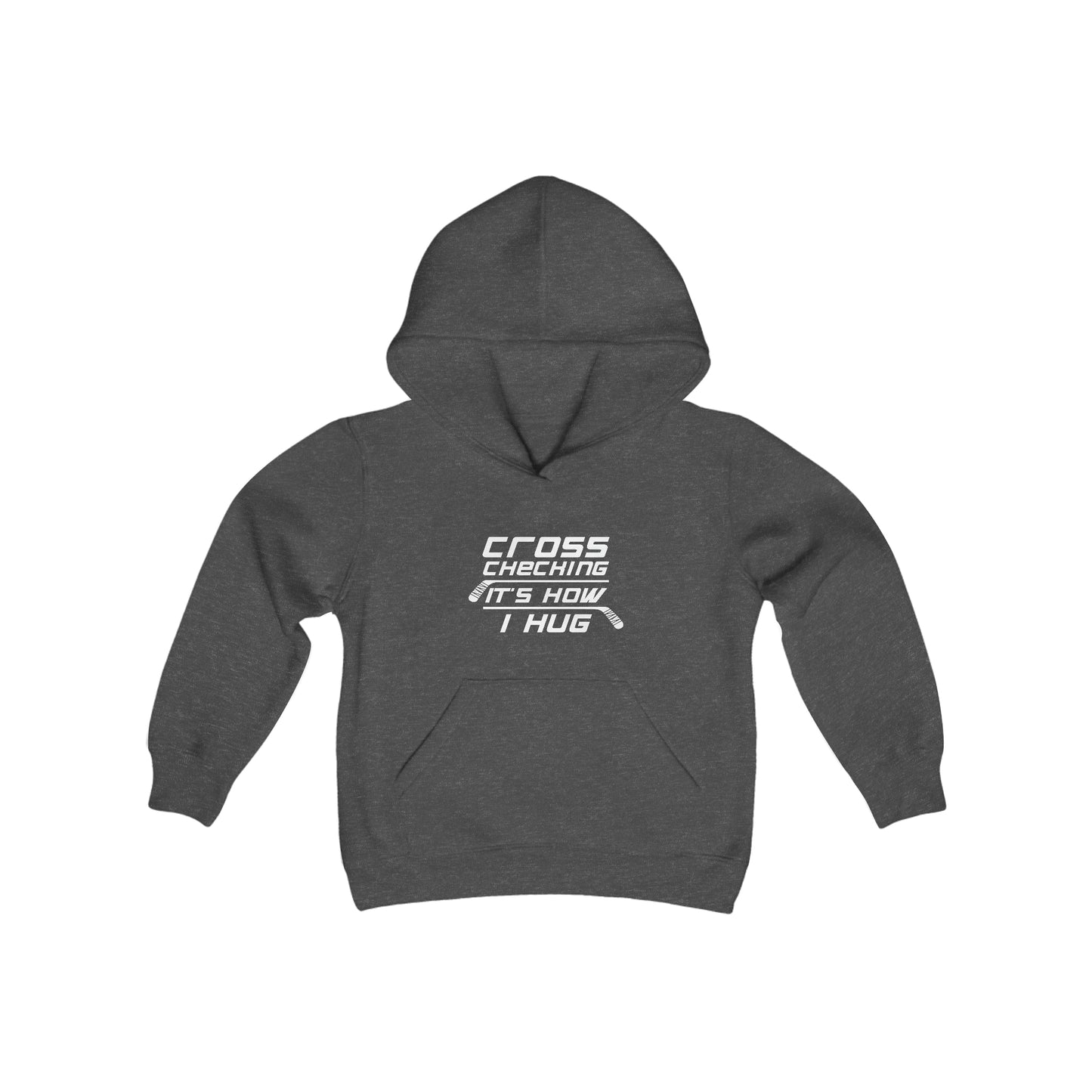 Cross Check Hugs Kids' Hoodie