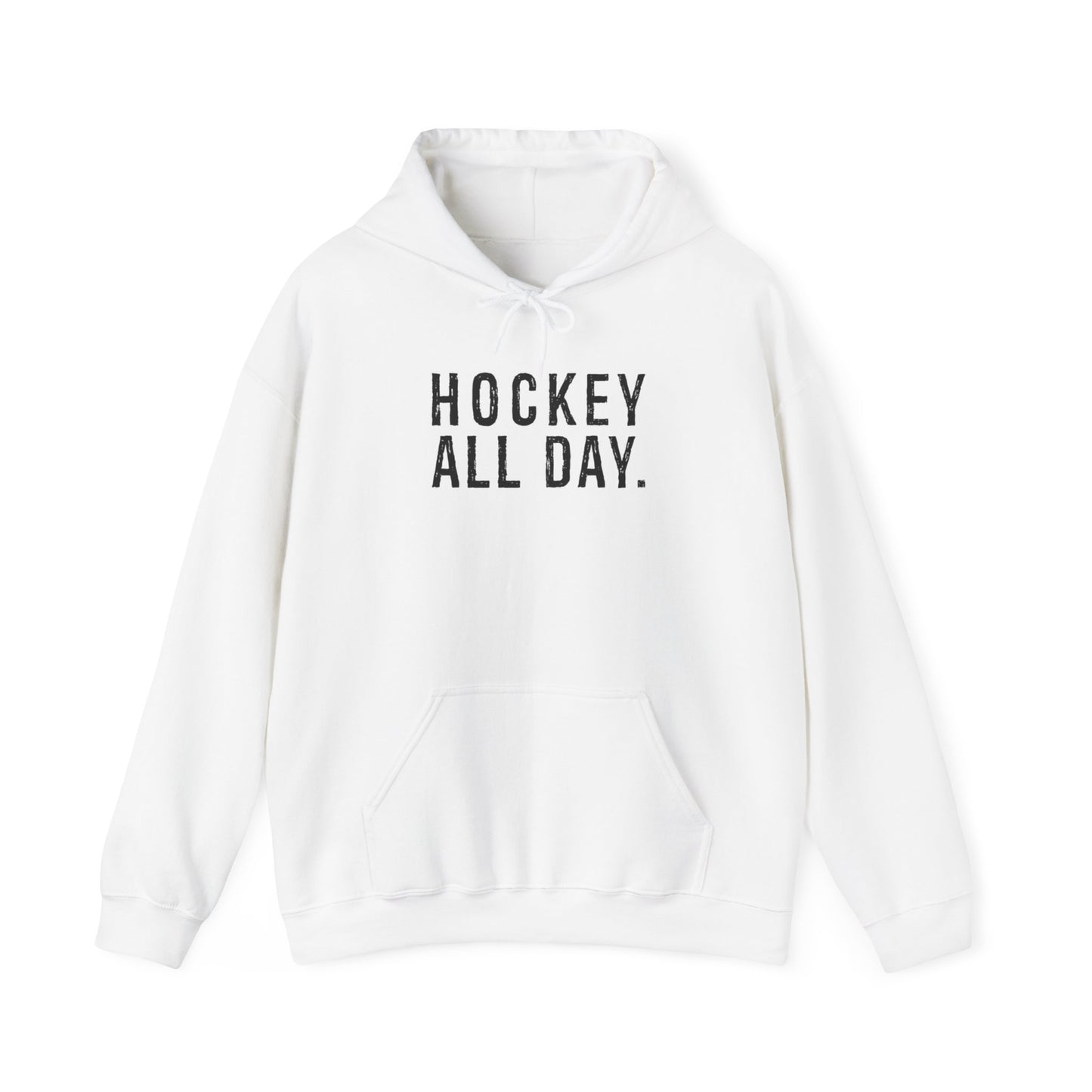 Hockey All Day Adult Hoodie