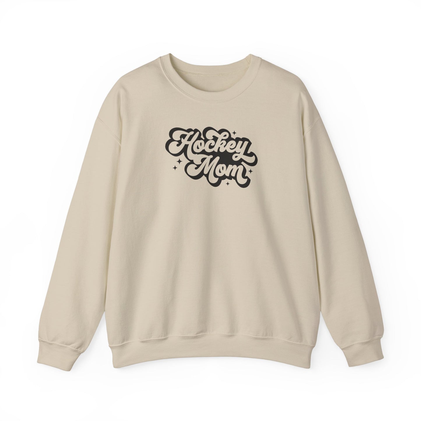 Retro Hockey Mom Adult Crewneck