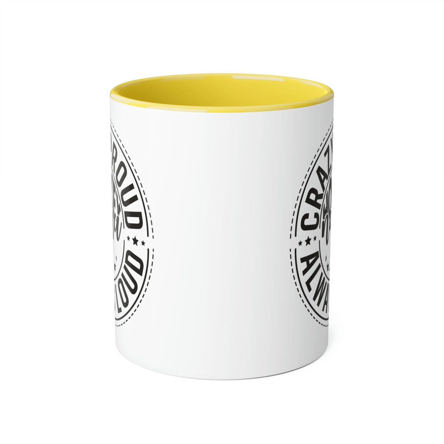Crazy Proud Hockey Nana Mug (6 colours), 11oz