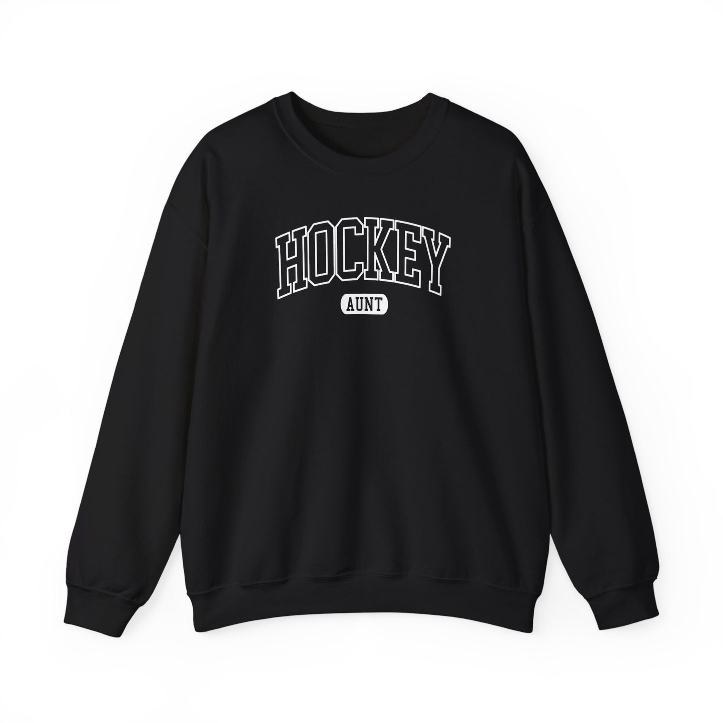 So Preppy Hockey Aunt Adult Crewneck