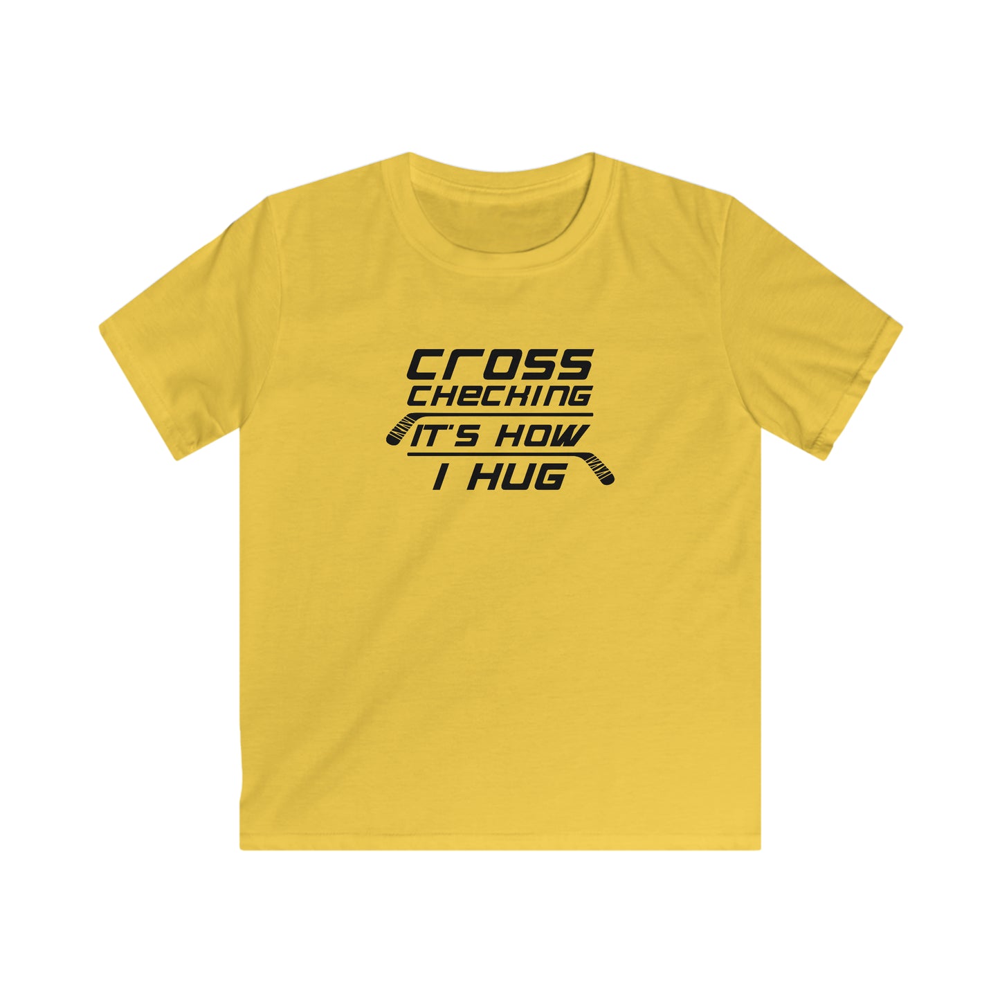 Cross Check Hugs Kids' T-Shirt