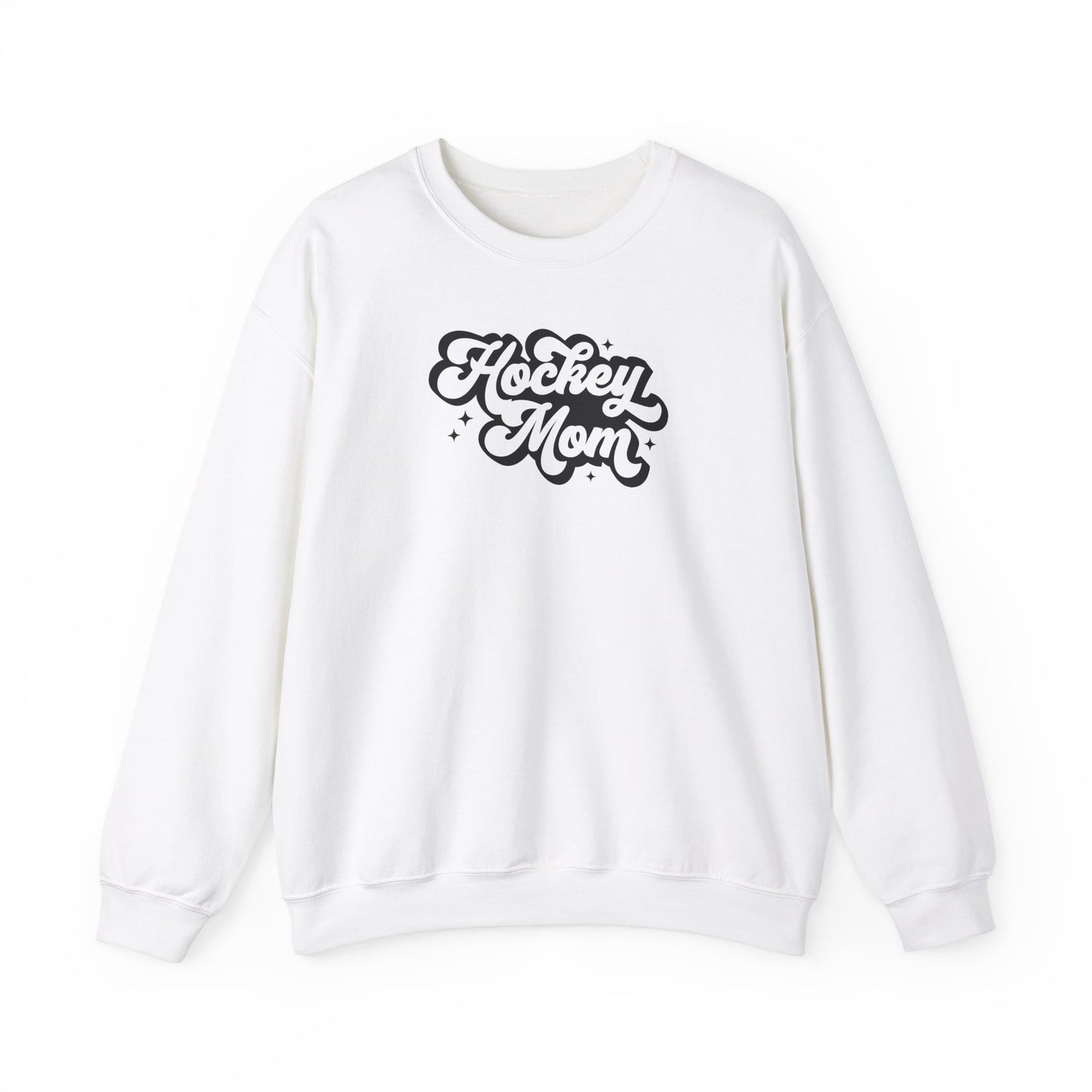 Retro Hockey Mom Adult Crewneck