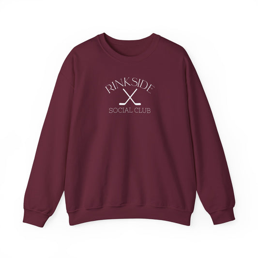 Rink Side Social Club Adult Crewneck