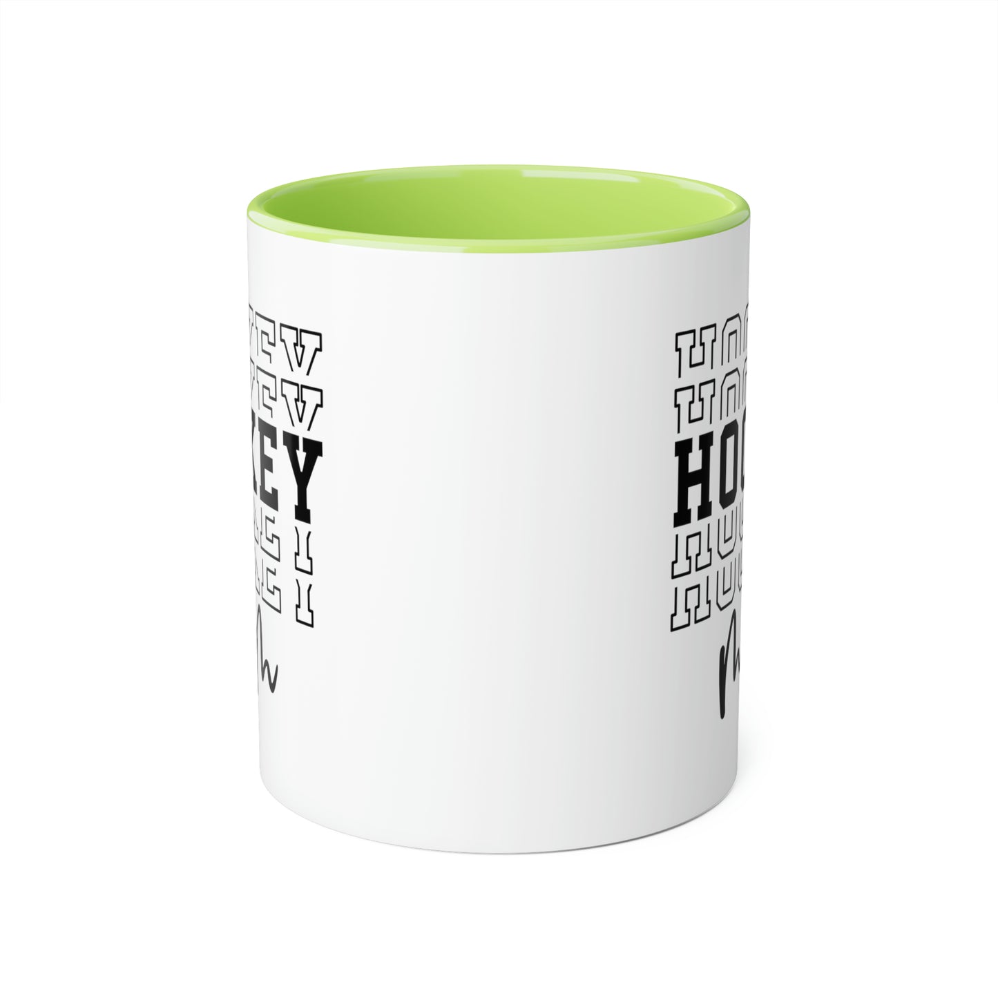 HOCKEY HOCKEY HOCKEY MOM Mug (6 colours), 11oz